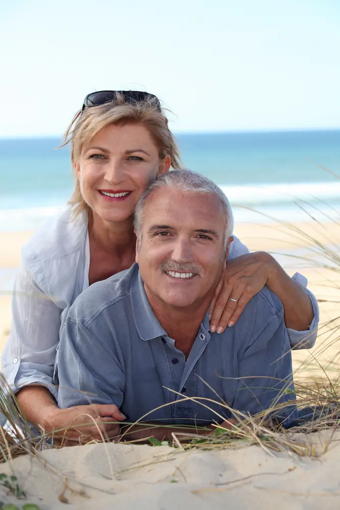 Couple on the beach