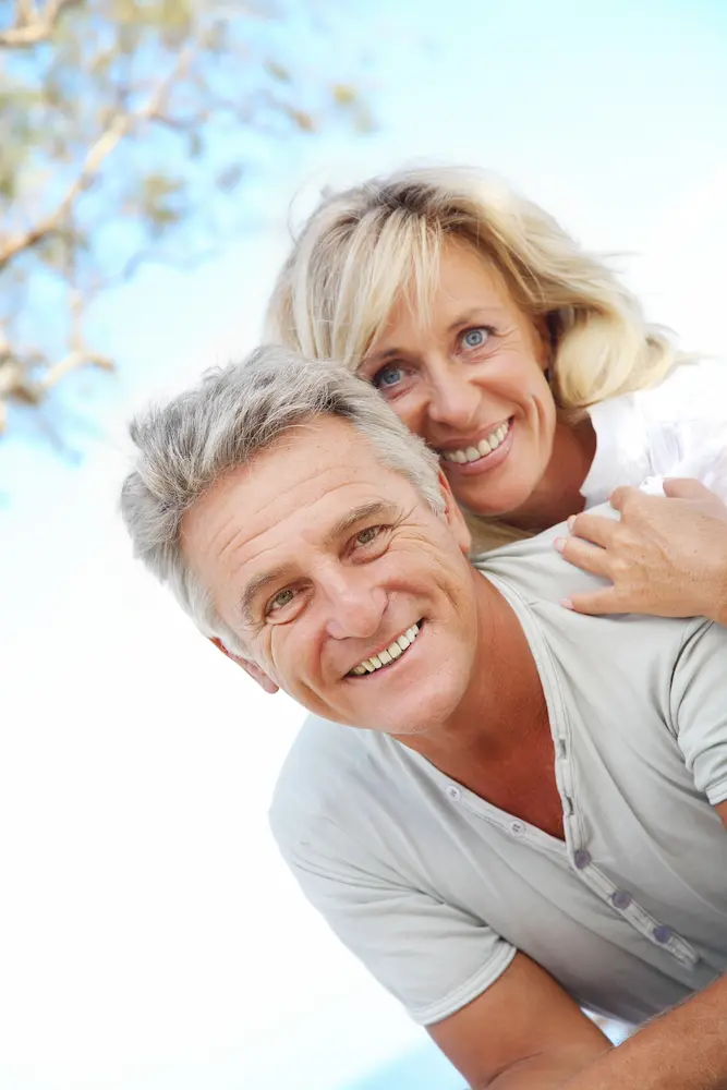 Happy-mature-couple-outdoors - Finding Peace Counseling Service PLLC Happy mature couple outdoors.